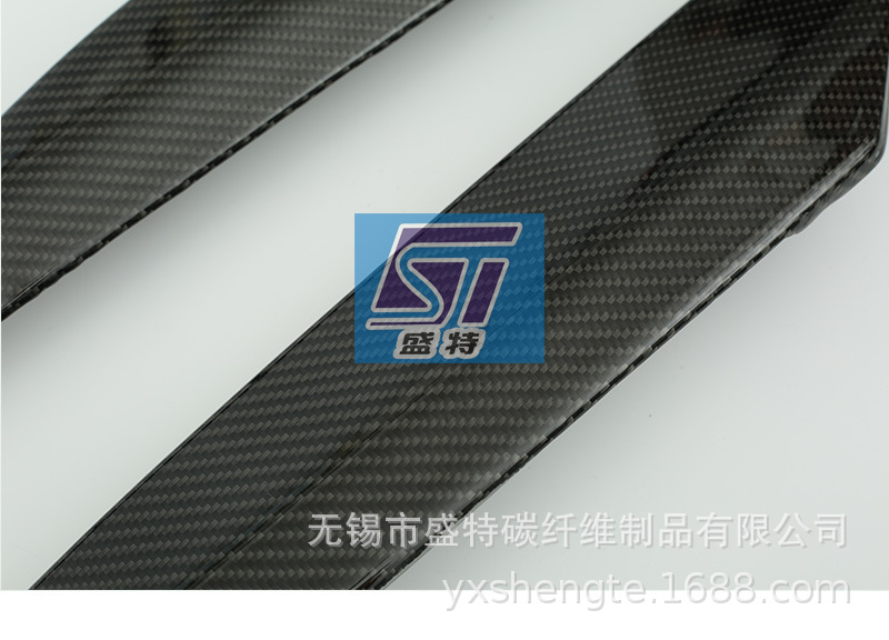 现货供应 碳纤维汽车包围 前唇包角前铲改装 防刮蹭 支持定制